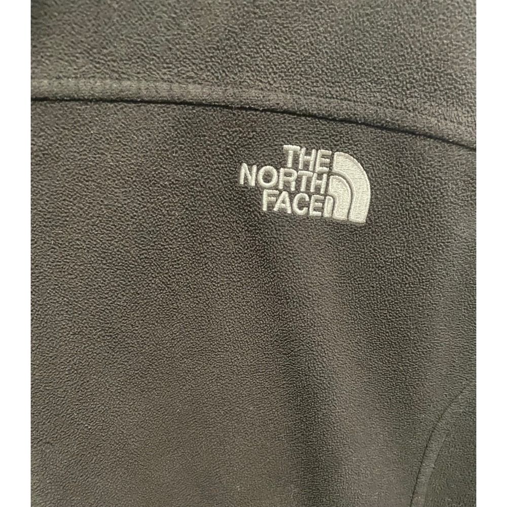 The North Face Mens Black Fleece Full Zip Vest Sleeveless Jacket Size Large - Picture 3 of 12